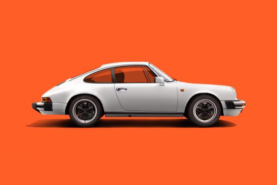 Semi-active Electronic Suspension kit for the Porsche 911 G model